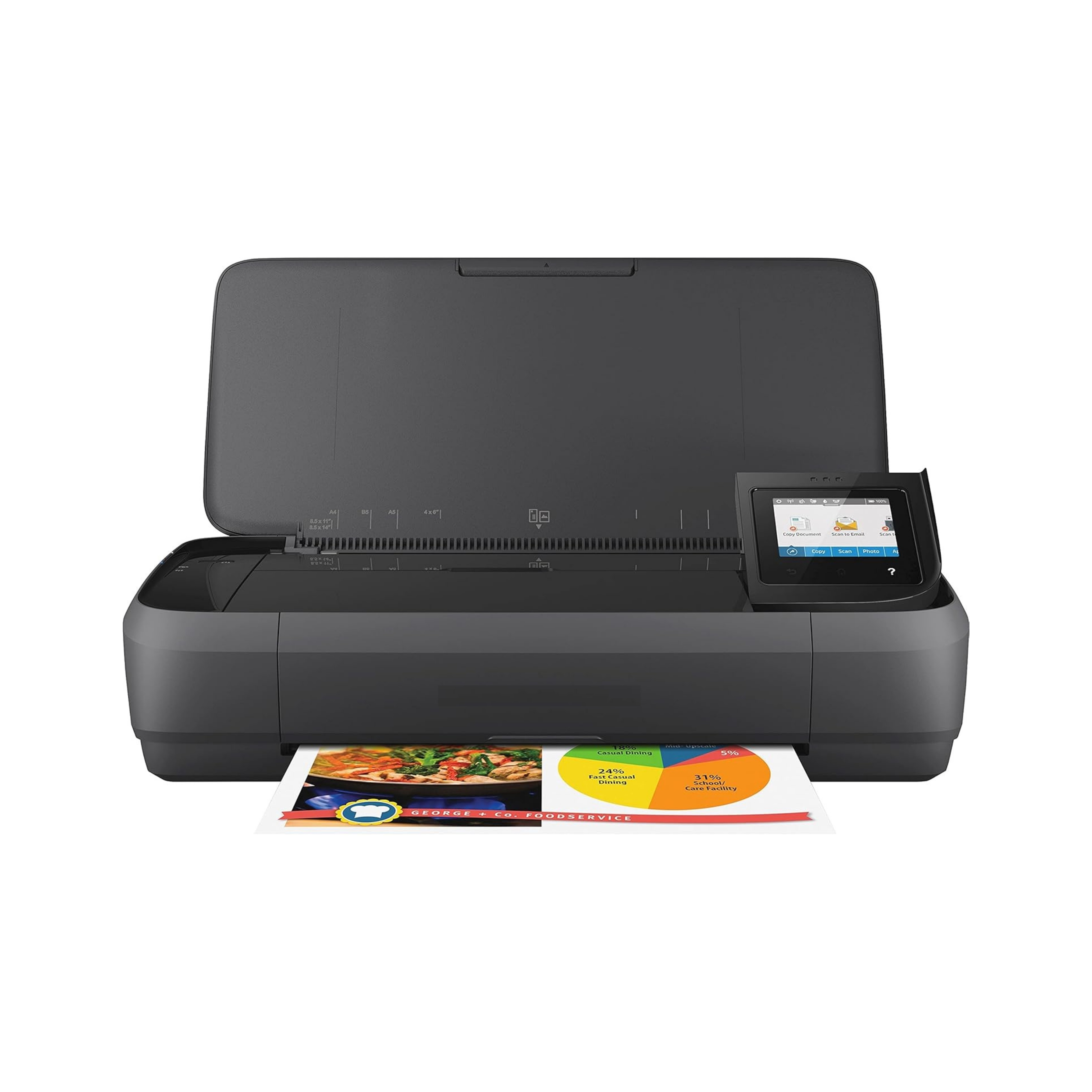 HP OfficeJet 250 All-in-One Portable Printer